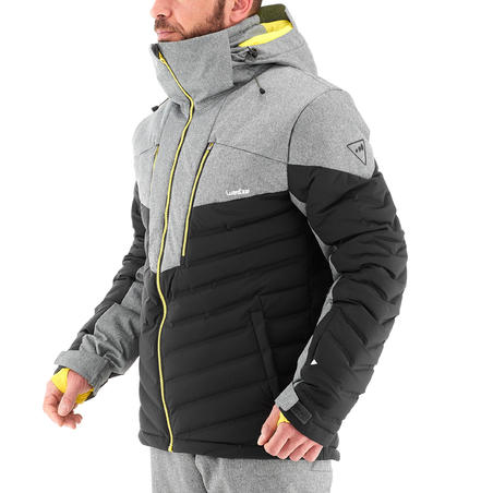 Чоловіча лижна куртка 900 WARM - Сіра